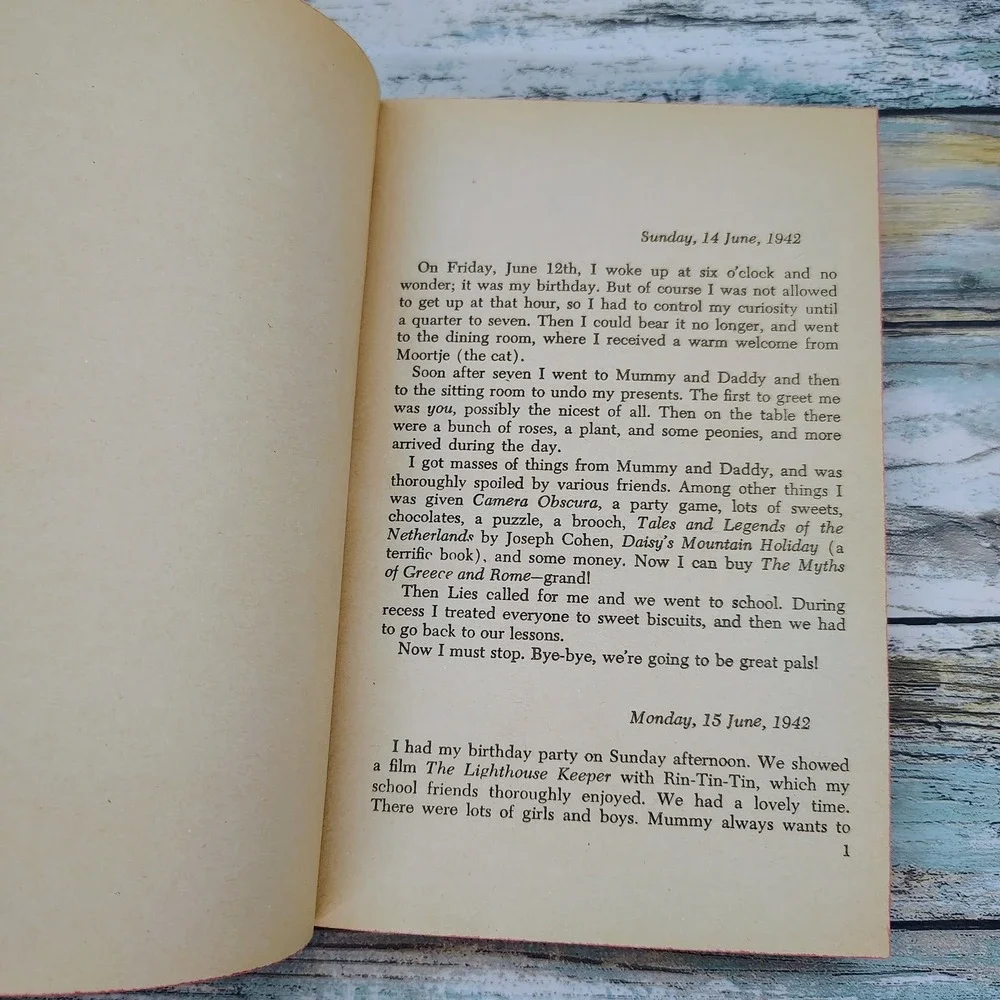 Anne Frank Diary‎ of a Young Girl Scholastic 50039 Vtg 1968 PB Movie Edition